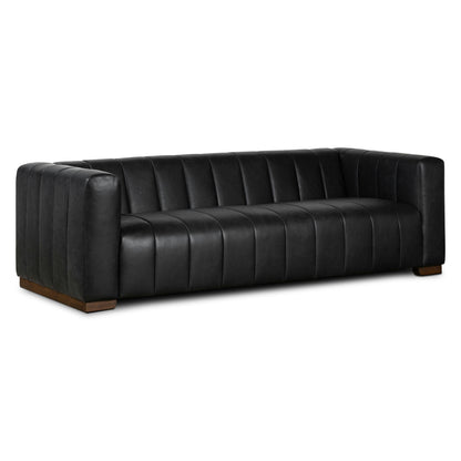 Poly & Bark Canale Sofa - Full Grain Genuine Italian Leather