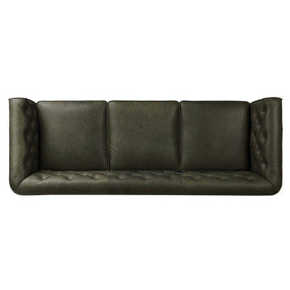 Poly & Bark Essex 89 Sofa - Full Grain Genuine Italian Leather