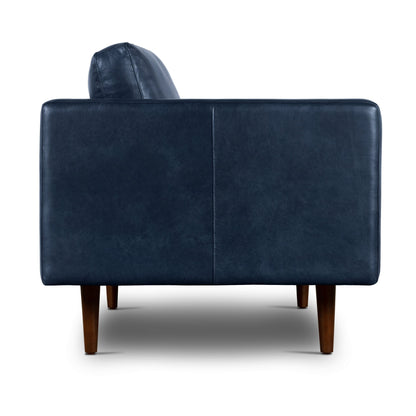 Poly & Bark Napa 72 Apartment Sofa - Full Grain Genuine Italian Leather