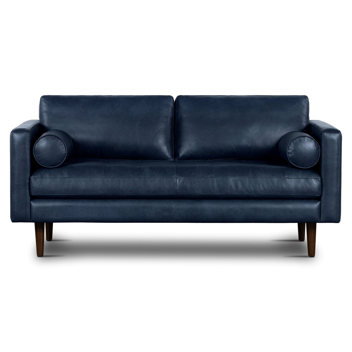 Poly & Bark Napa 72 Apartment Sofa - Full Grain Genuine Italian Leather