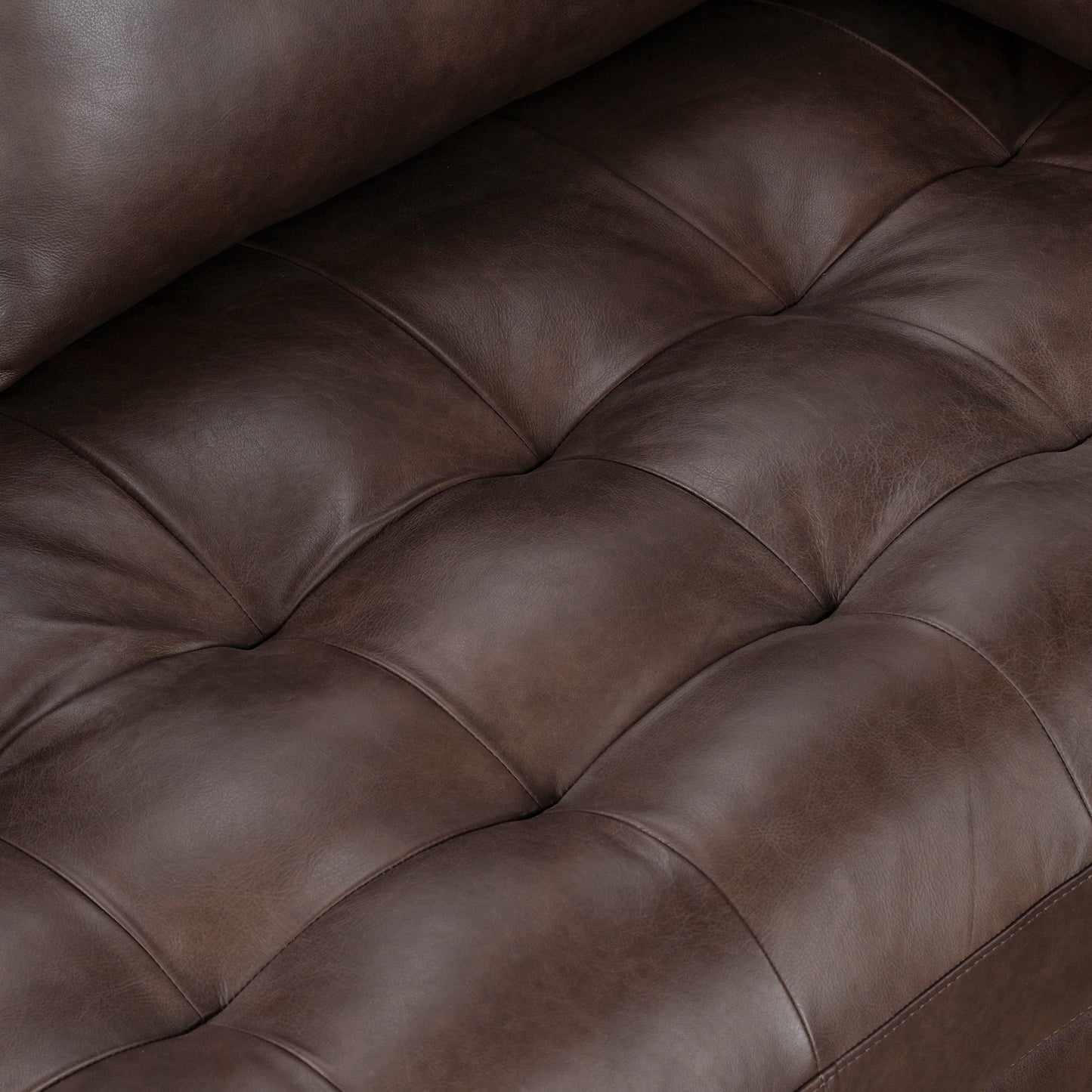 Poly & Bark Napa 72 Apartment Sofa - Full Grain Genuine Italian Leather