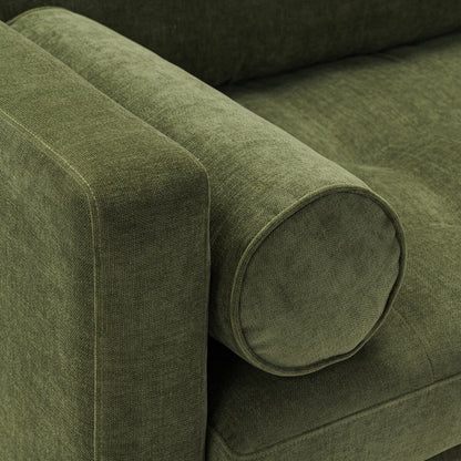 Poly and Bark Napa 82 Pull-Out Sofa Bed in Distressed Green