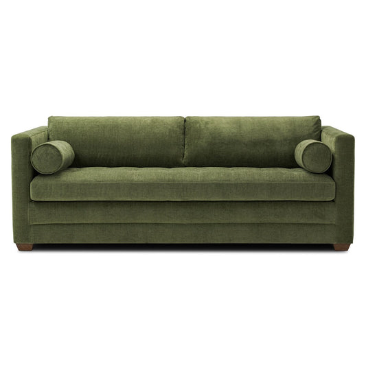 Poly and Bark Napa 82 Pull-Out Sofa Bed in Distressed Green
