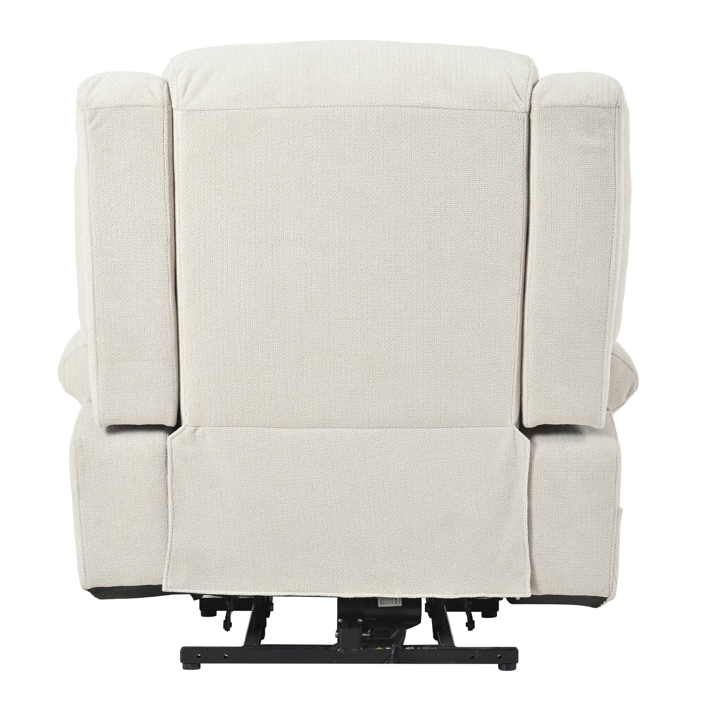 Power Lift Recliner Chair For Elderly,Fabric Lift Chairs W/ Extended Footrest With 2 Cup Holders,Side Pockets,Remote Control