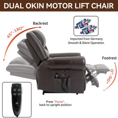 Power Lift Recliner Chair Heat Massage