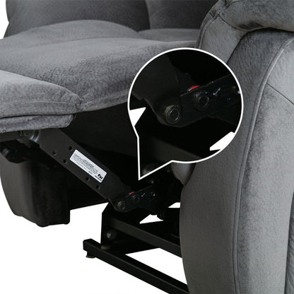 Lay flat recliner Power Lift Recliner Chair for Elderly with Massage and Heat