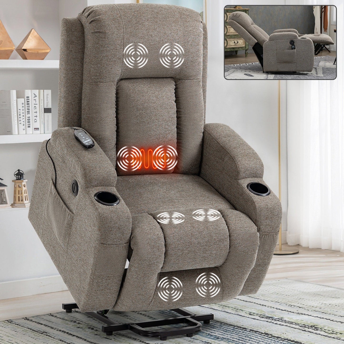 Power Lift Recliner Chair for Elderly