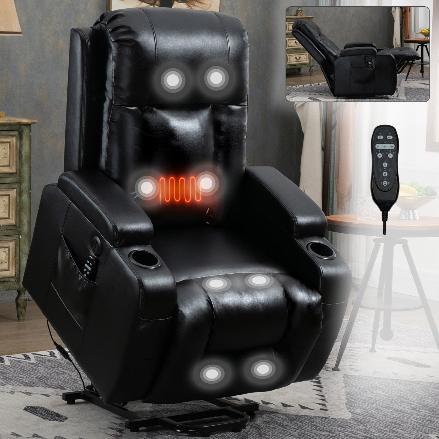 Power Lift Recliner Chair for Elderly