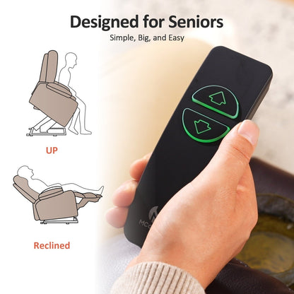 Power Lift Recliner Chair for Elderly, Fabric