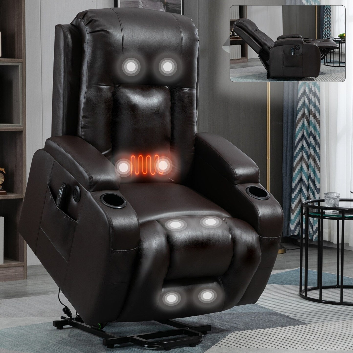 Power Lift Recliner Chair for Elderly