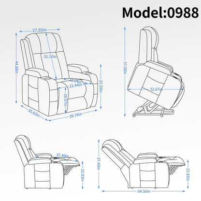 Power Lift Recliner Chair for Elderly