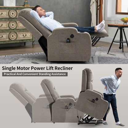 Power Lift Recliner Chair for Elderly