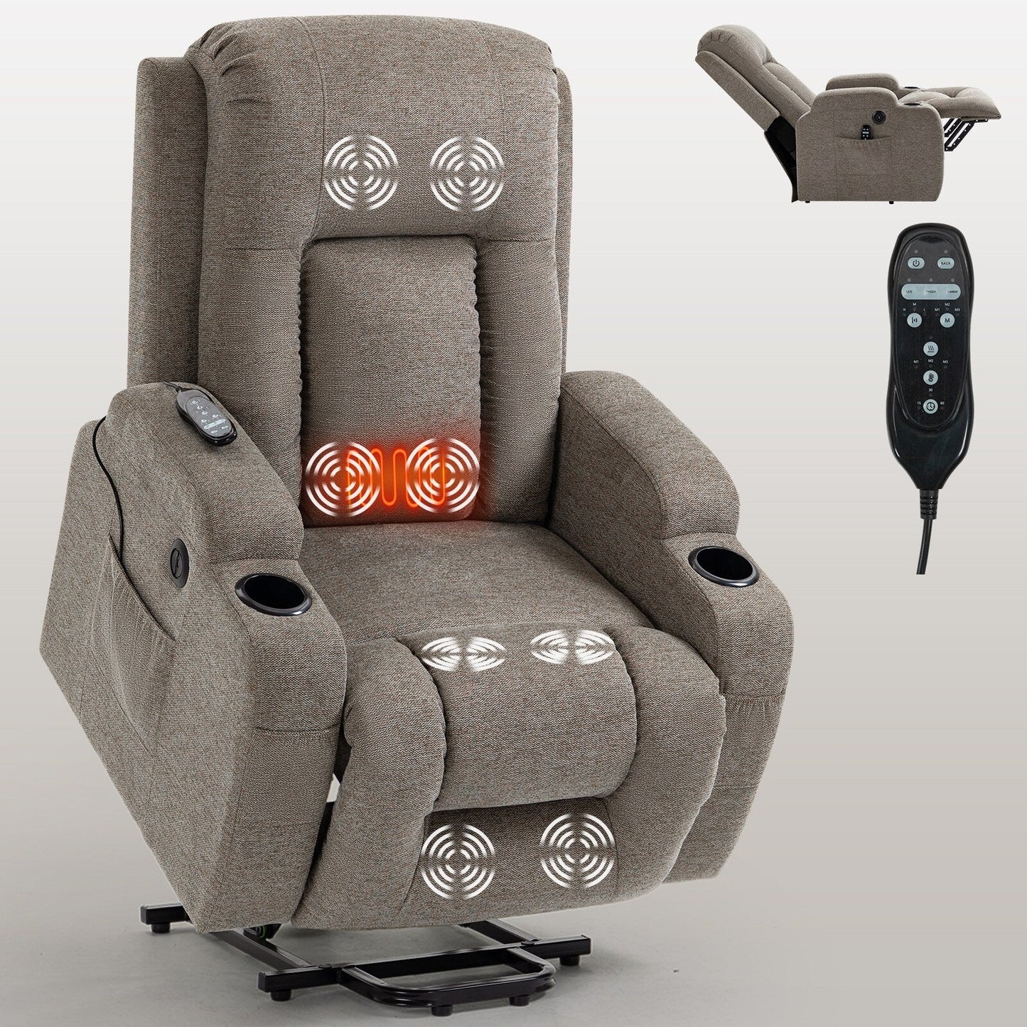 Power Lift Recliner Chair for Elderly