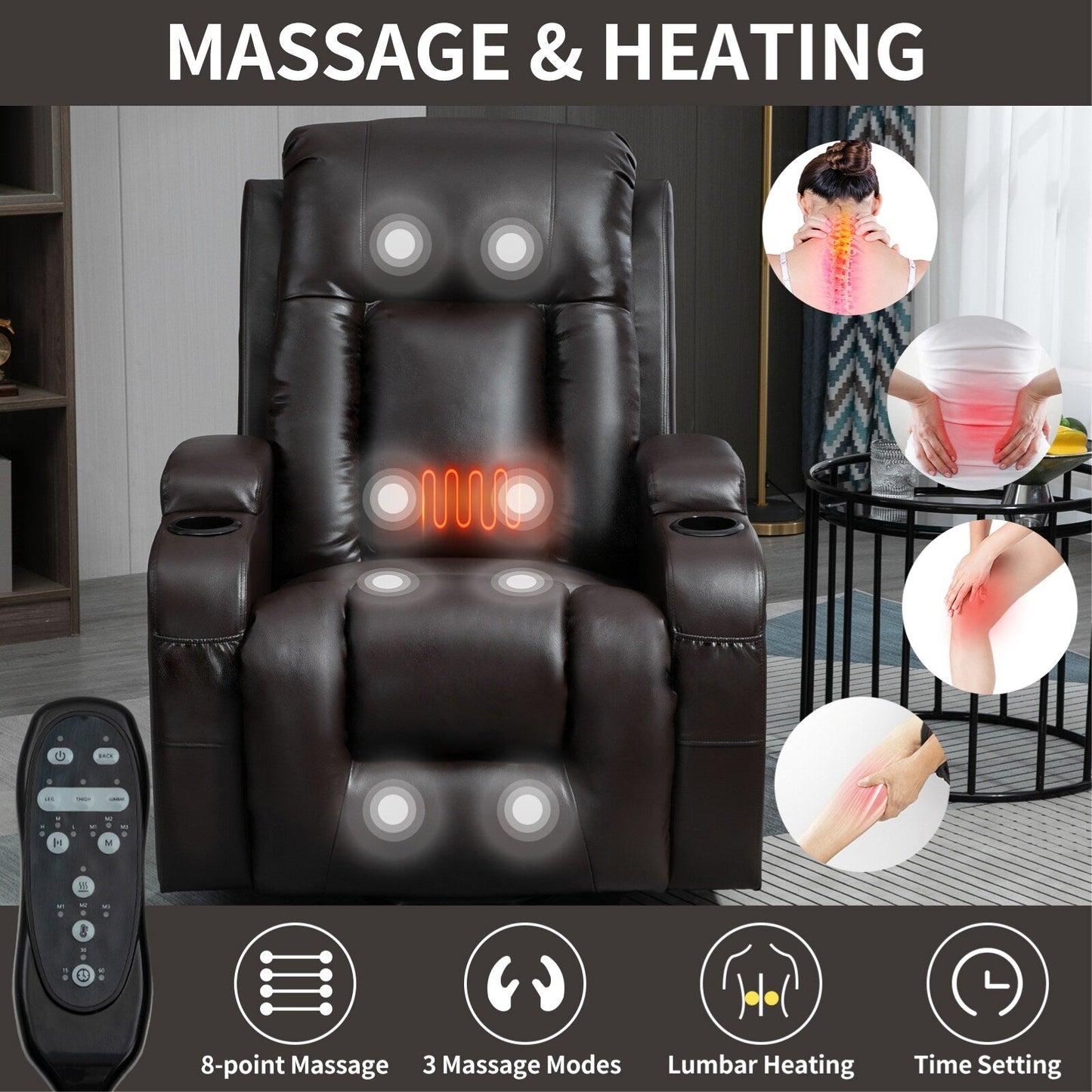 Power Lift Recliner Chair for Elderly