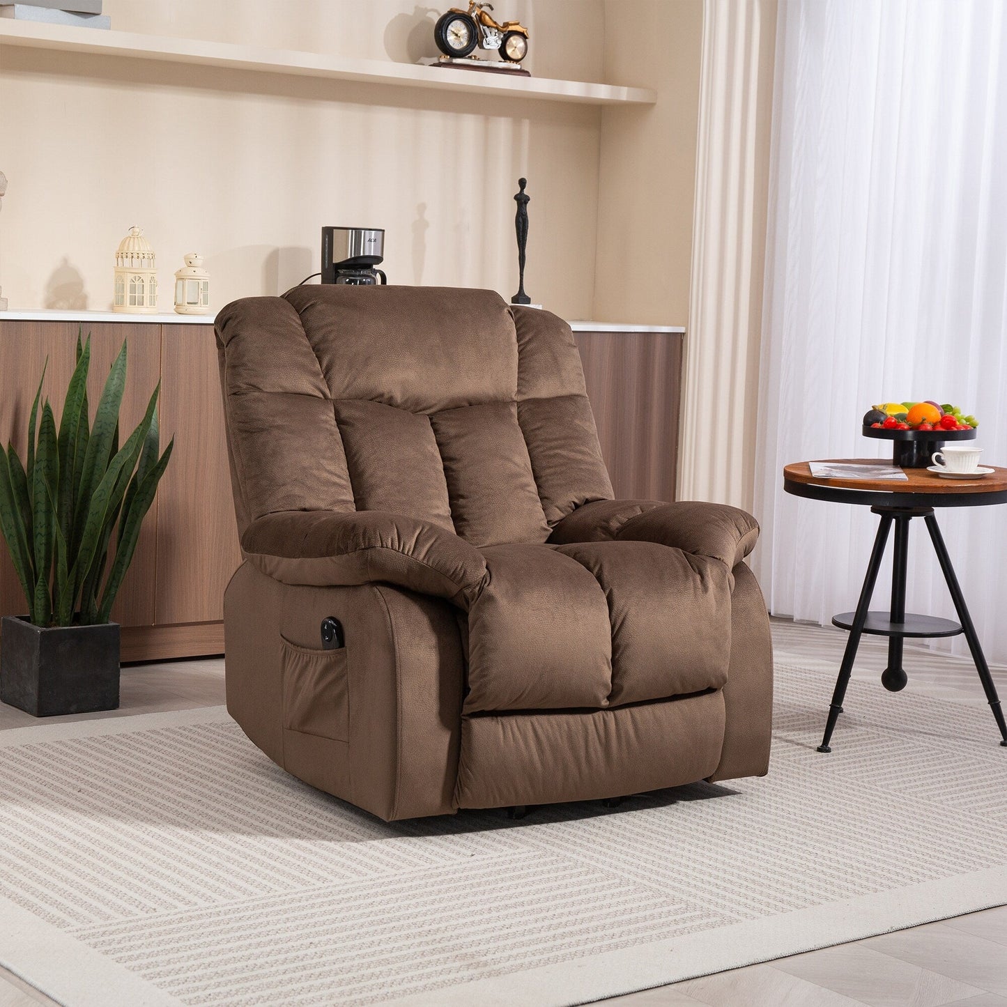 Power Lift Recliner Chair for Elderlyï¼Heavy Duty Recliner w/Safety Motion Mechanism and Comfortable Upholstery