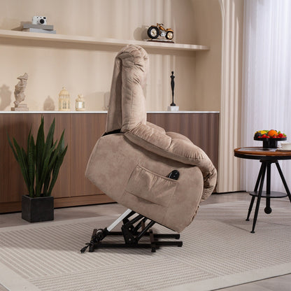Power Lift Recliner Chair for Elderlyï¼Heavy Duty Recliner w/Safety Motion Mechanism and Comfortable Upholstery