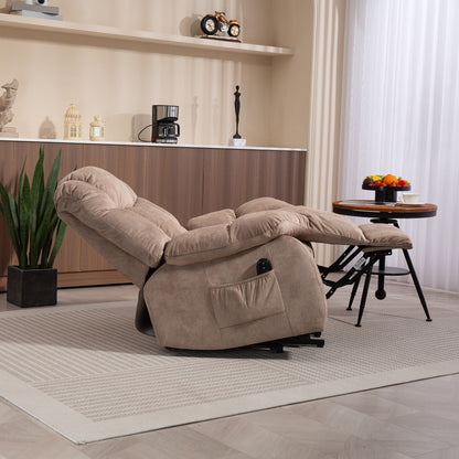 Power Lift Recliner Chair for Elderlyï¼Heavy Duty Recliner w/Safety Motion Mechanism and Comfortable Upholstery