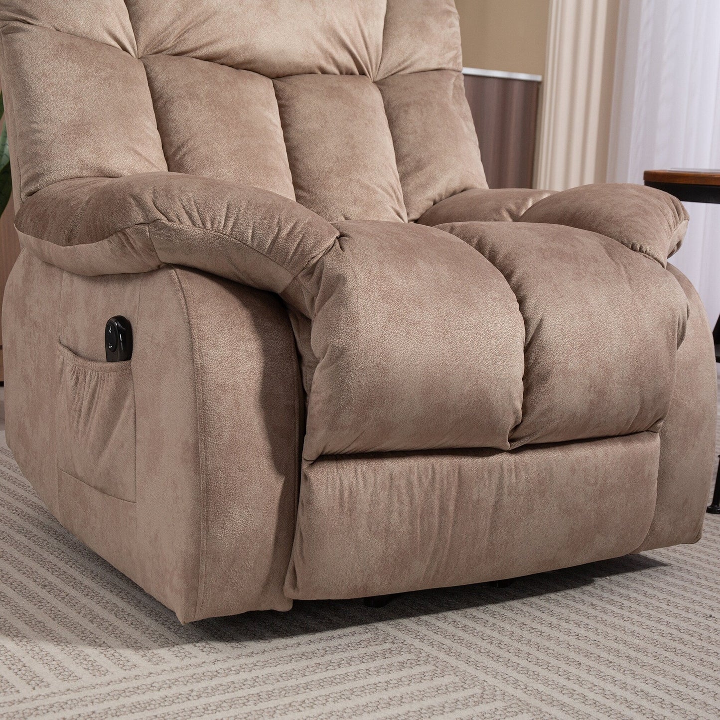 Power Lift Recliner Chair for Elderlyï¼Heavy Duty Recliner w/Safety Motion Mechanism and Comfortable Upholstery