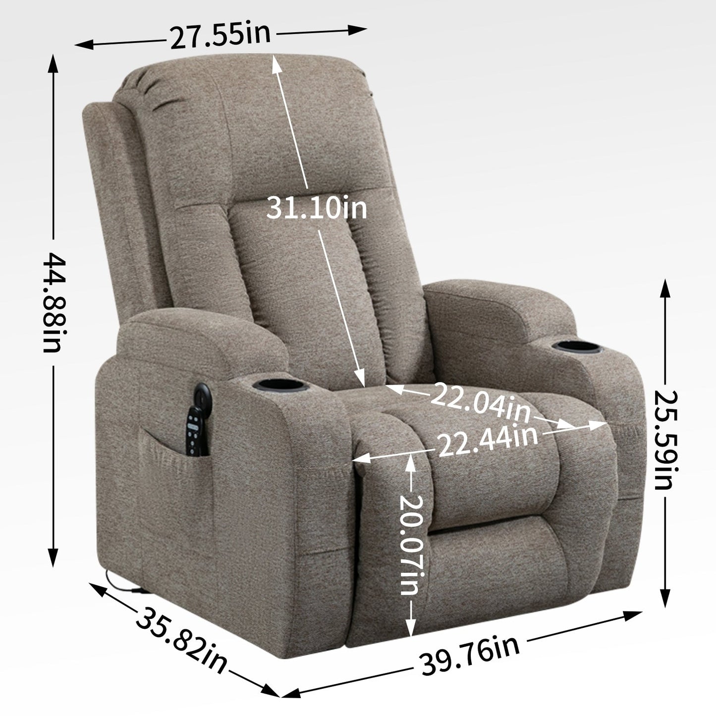 Power Lift Recliner Chair for Elderly