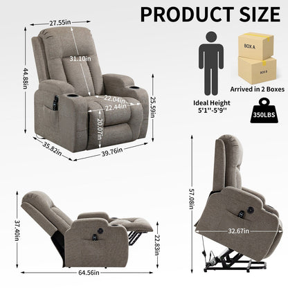 Power Lift Recliner Chair for Elderly