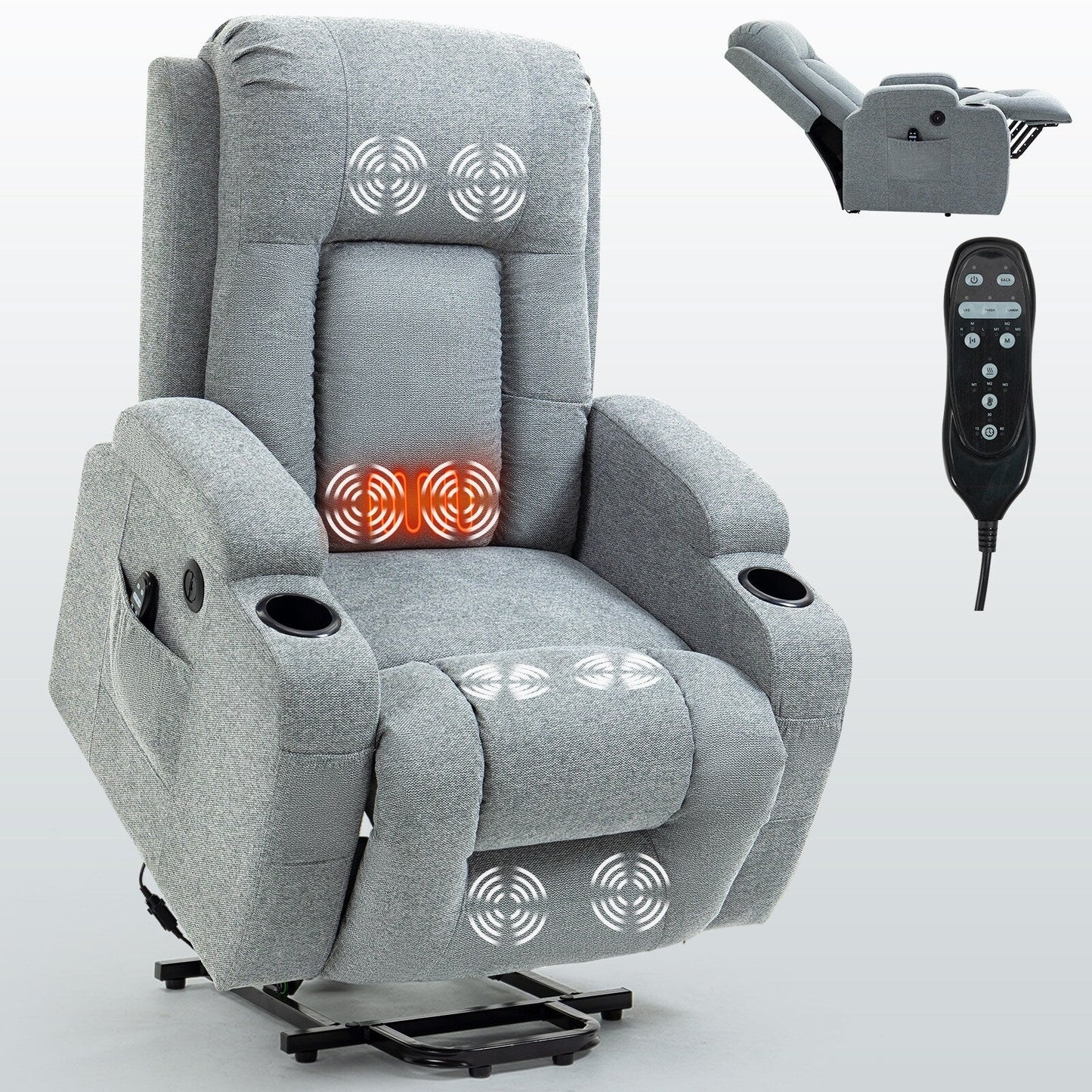 Power Lift Recliner Chair for Elderly