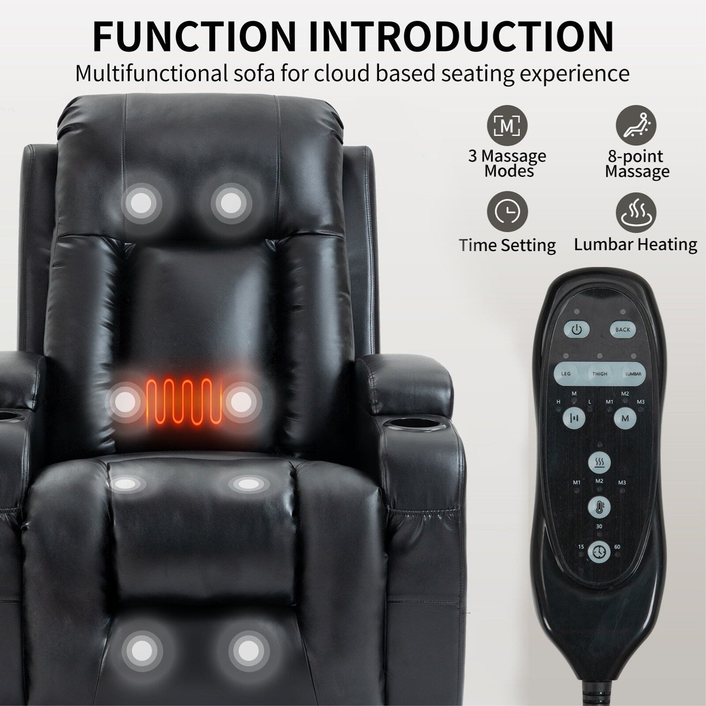 Power Lift Recliner Chair for Elderly