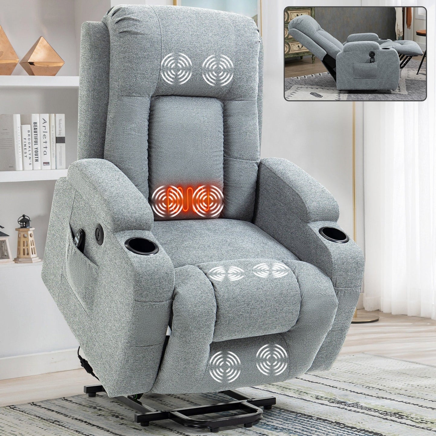 Power Lift Recliner Chair for Elderly