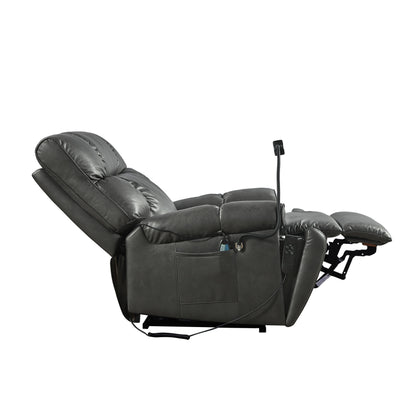 Power Lift Recliner Chair with Dual?OKIN Motors, Infinite Recline, Massage & Heat