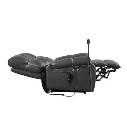 Power Lift Recliner Chair with Dual?OKIN Motors, Infinite Recline, Massage & Heat