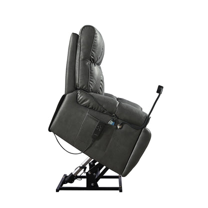 Power Lift Recliner Chair with Dual?OKIN Motors, Infinite Recline, Massage & Heat