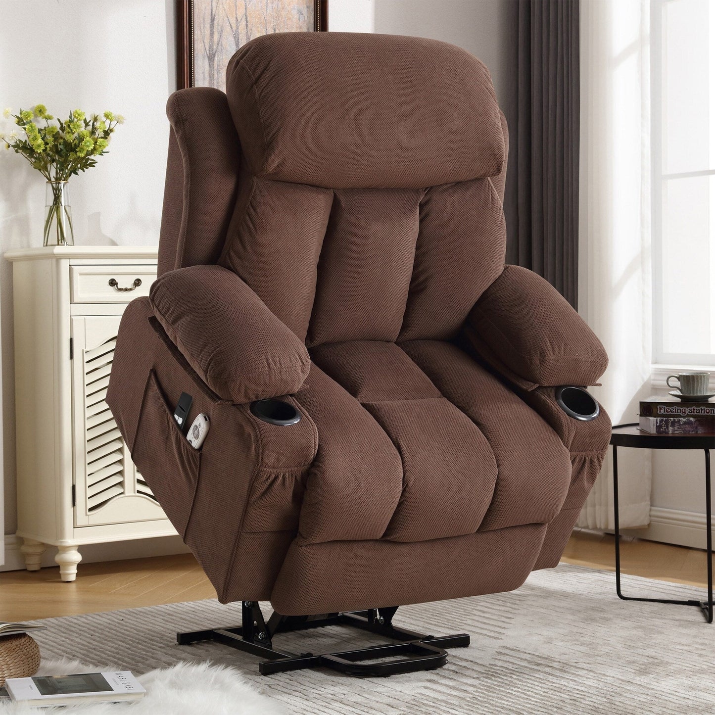 Power Lift Recliner Chair with Heat and Massage