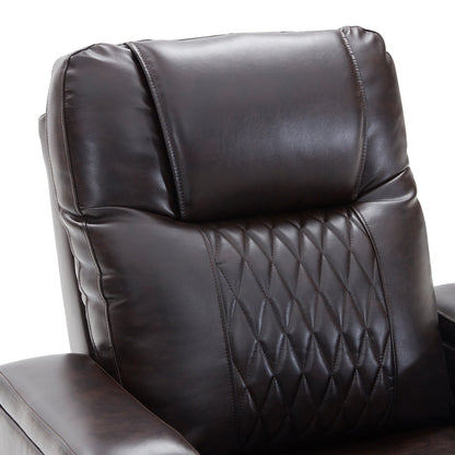 Nestfair Power Motion Recliner with 2 Cup Holders and 360° Swivel Tray Table