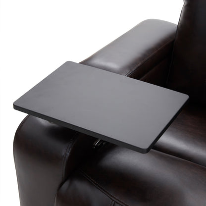 Nestfair Power Motion Recliner with 2 Cup Holders and 360° Swivel Tray Table