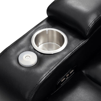 Nestfair Power Motion Recliner with 2 Cup Holders and 360° Swivel Tray Table
