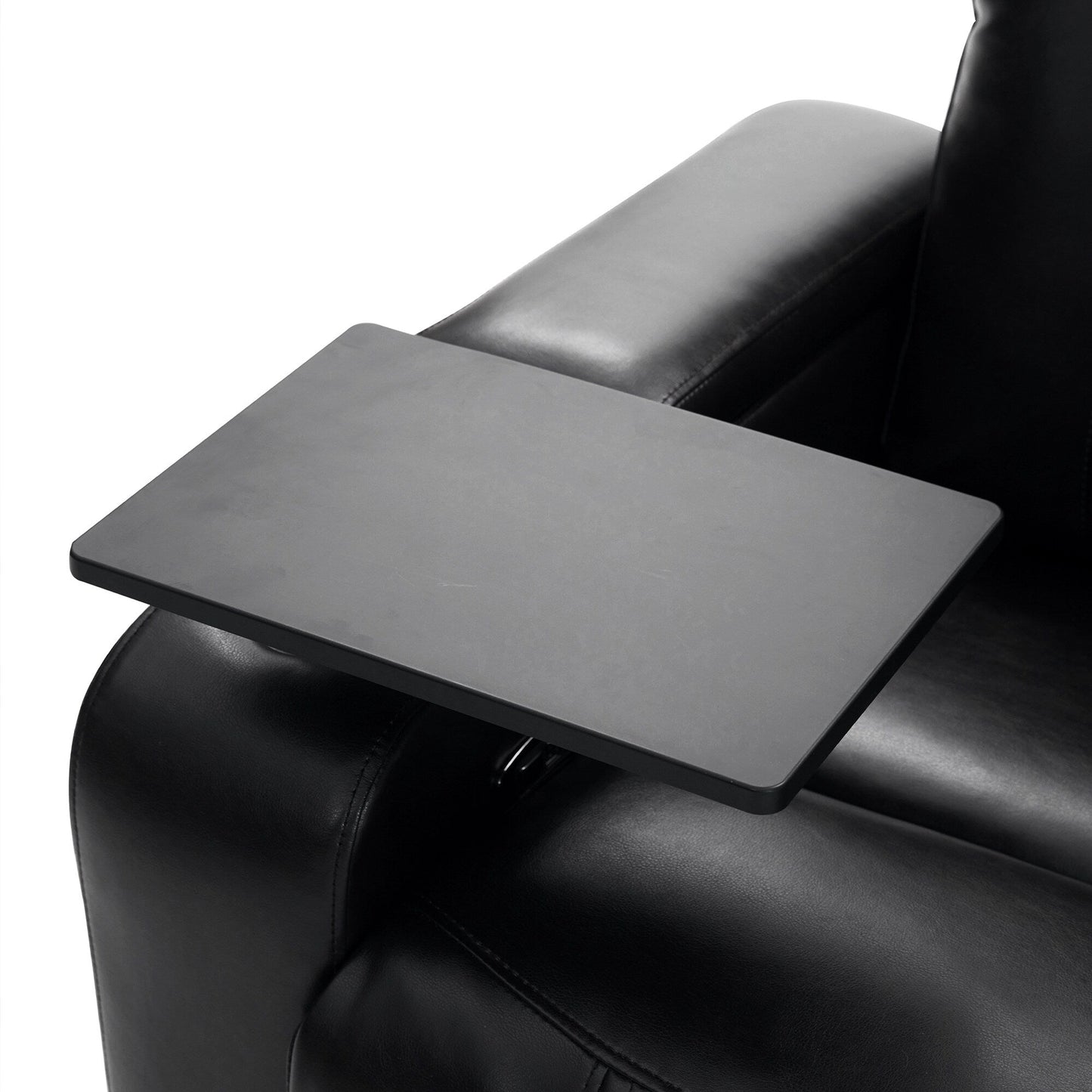 Nestfair Power Motion Recliner with 2 Cup Holders and 360° Swivel Tray Table