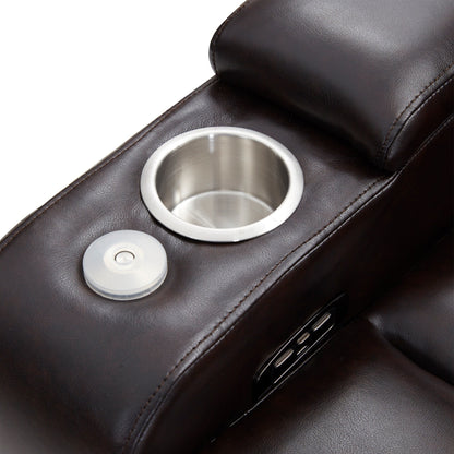 Nestfair Power Motion Recliner with 2 Cup Holders and 360° Swivel Tray Table