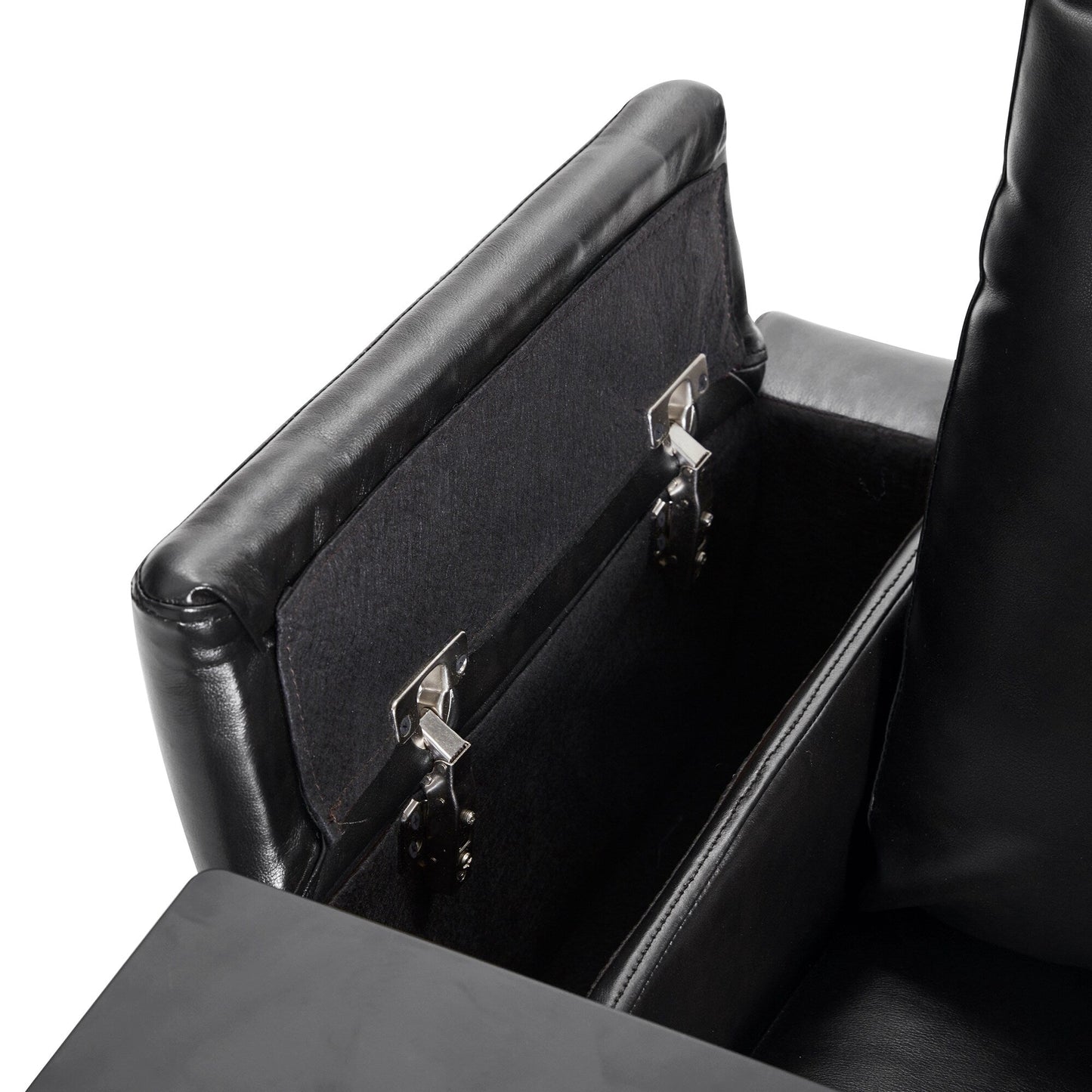 Nestfair Power Motion Recliner with 2 Cup Holders and 360° Swivel Tray Table