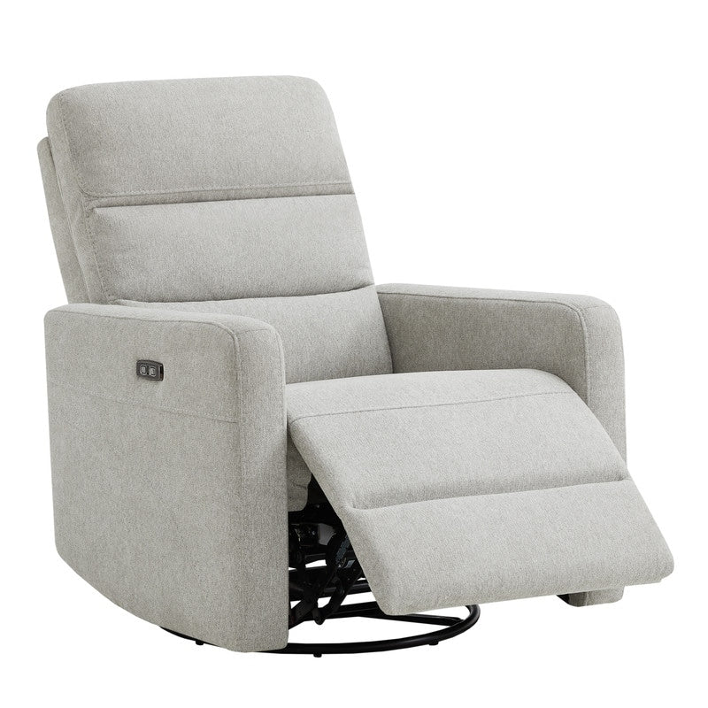 Jason Power Swivel Recliner with Headrest USB Charging Ports