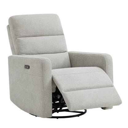 Jason Power Swivel Recliner with Headrest USB Charging Ports