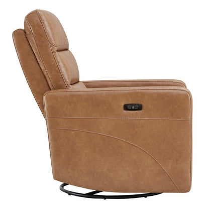 Jason Power Swivel Recliner with Headrest USB Charging Ports
