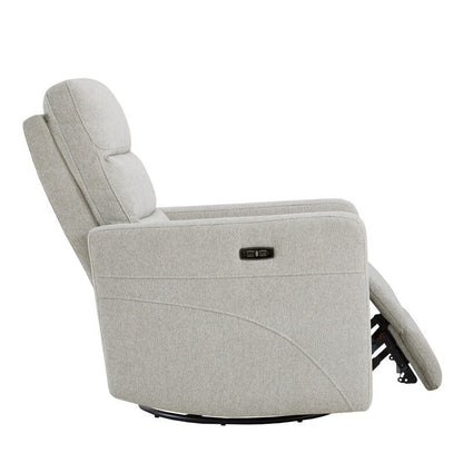 Jason Power Swivel Recliner with Headrest USB Charging Ports