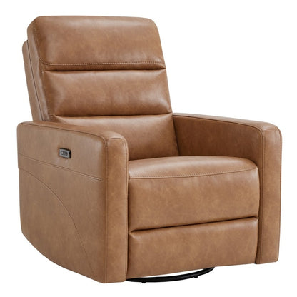 Jason Power Swivel Recliner with Headrest USB Charging Ports