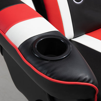 Racing Style Computer Recliner with Lumbar Support