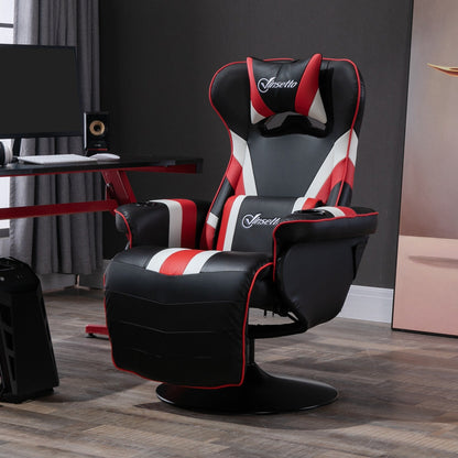 Racing Style Computer Recliner with Lumbar Support