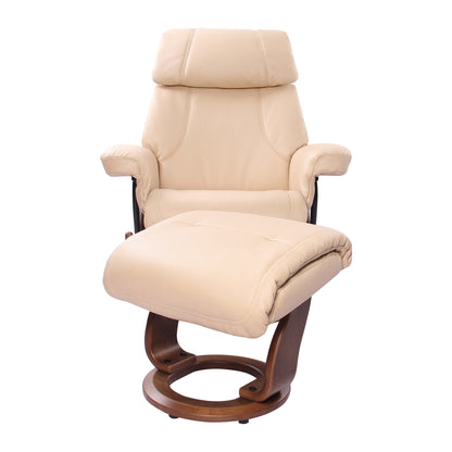 Ramadi Comfort Recliner with Matching Ottoman