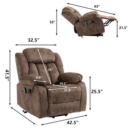 Recliners Lift Chair Relax Sofa Chair Livingroom Furniture Living Room Power Electric Reclining for Elderly