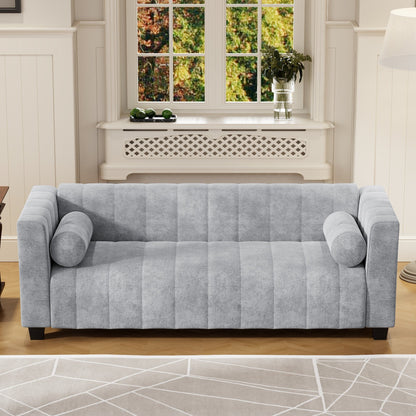 Roomfitters 78.7'' Upholstered Sofa for Living Room, Bedroom, Salon, Simplified Style