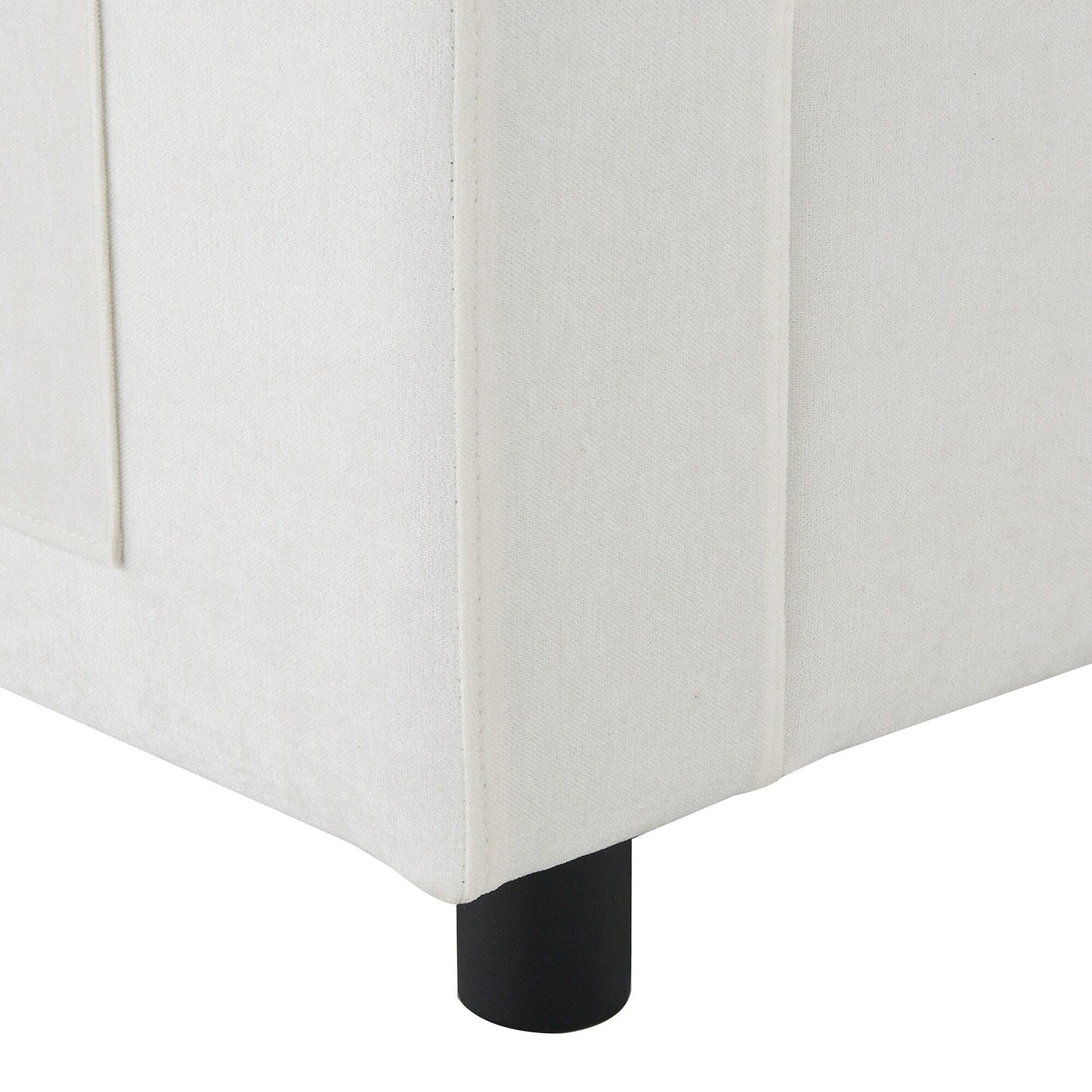 Roomfitters 86.5 Chenille Modular Sectional Sofa, Storage Pockets, 5 Seat U-Shaped Couch with Pillows & 2 Ottomans