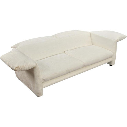 Roomfitters 87 3 Seater sofa with wide and comfortable armrest, High density sponge backrest & its plump cushions and soft