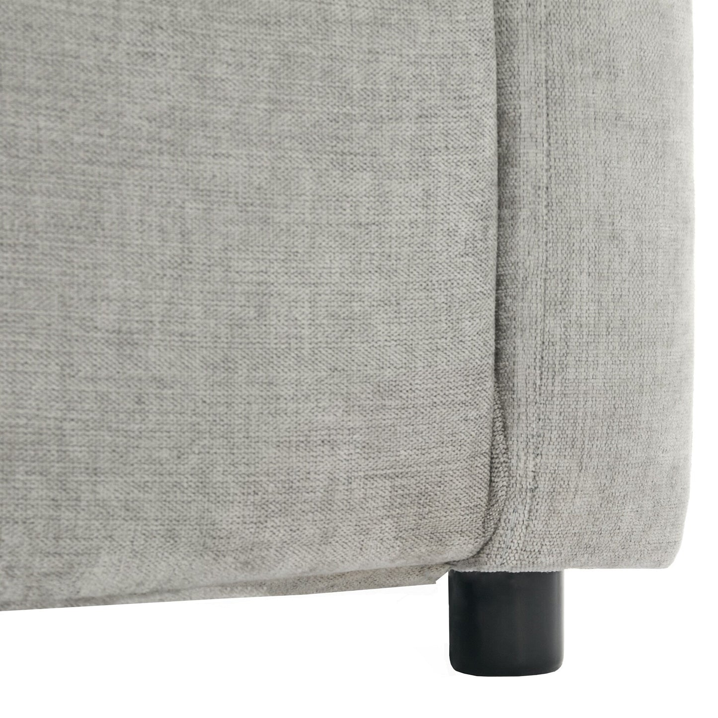 Roomfitters 89 Oversized Upholstered 3-Seater Cloud Sofa with Dual Plush Cushions